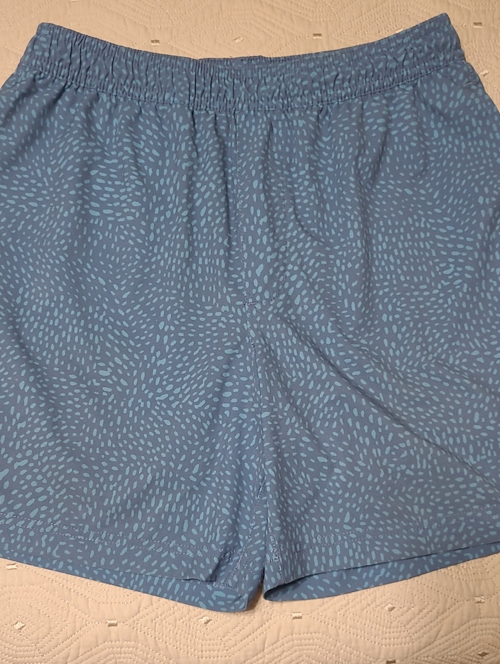 chubbies Light Blue Patterned Athletic Shorts